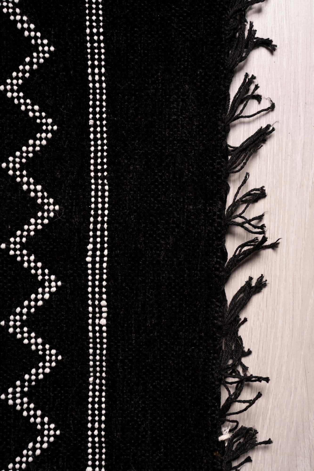 Hanbel Rug black 188cm x 66cm HB-0005