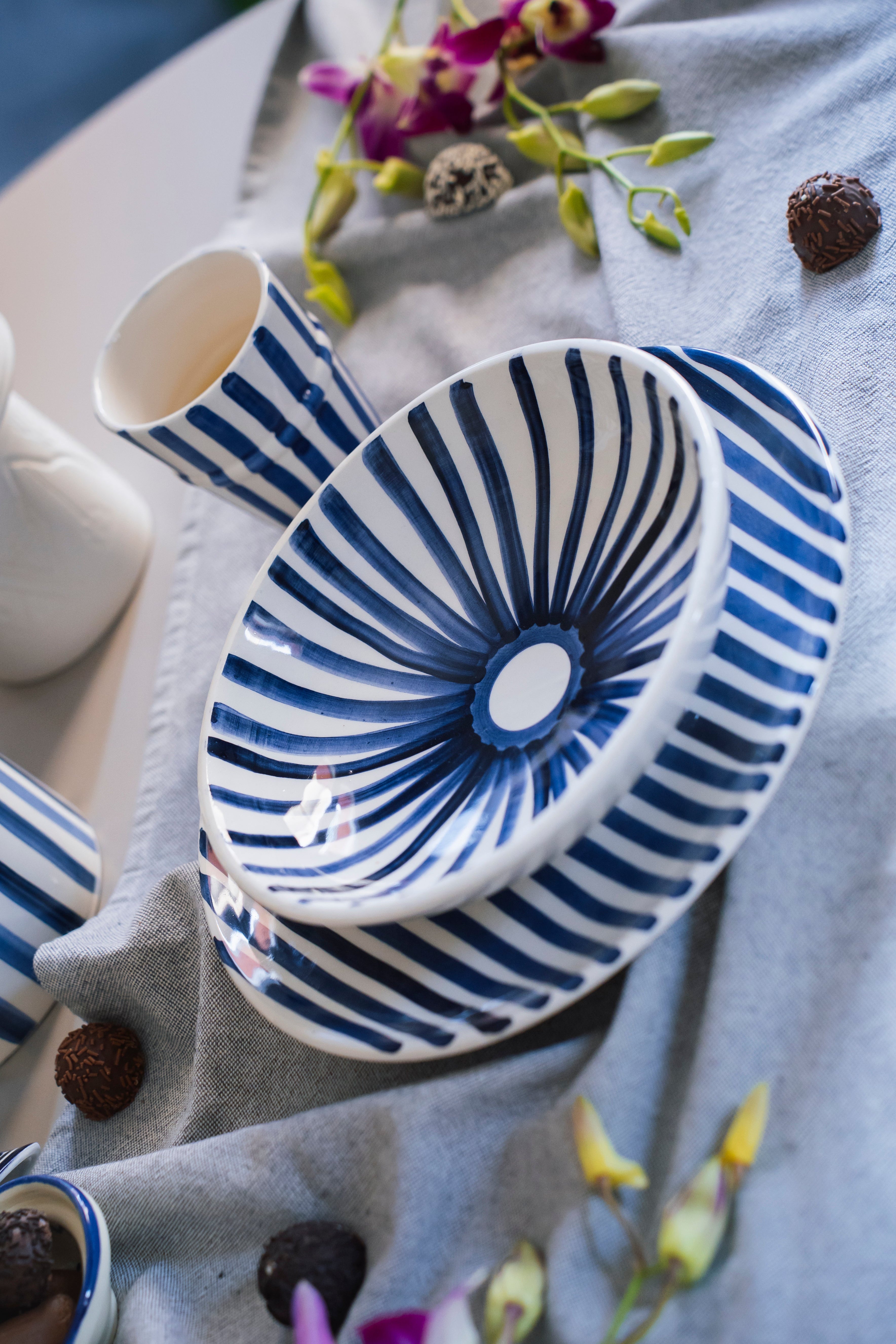 Ray blu | handmade glass