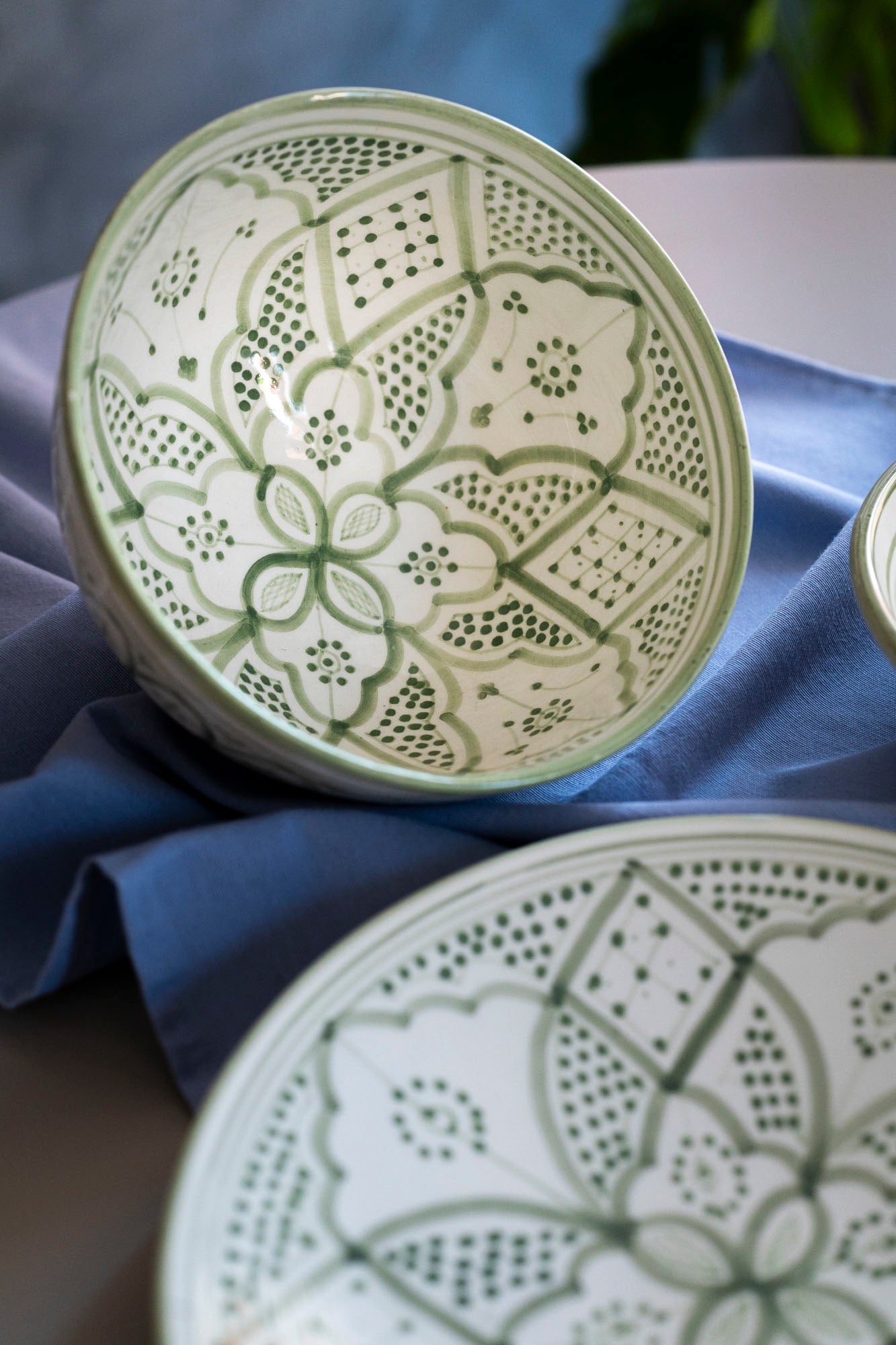 Tazrzit – Signature Table Set (3 Pieces) | Verde