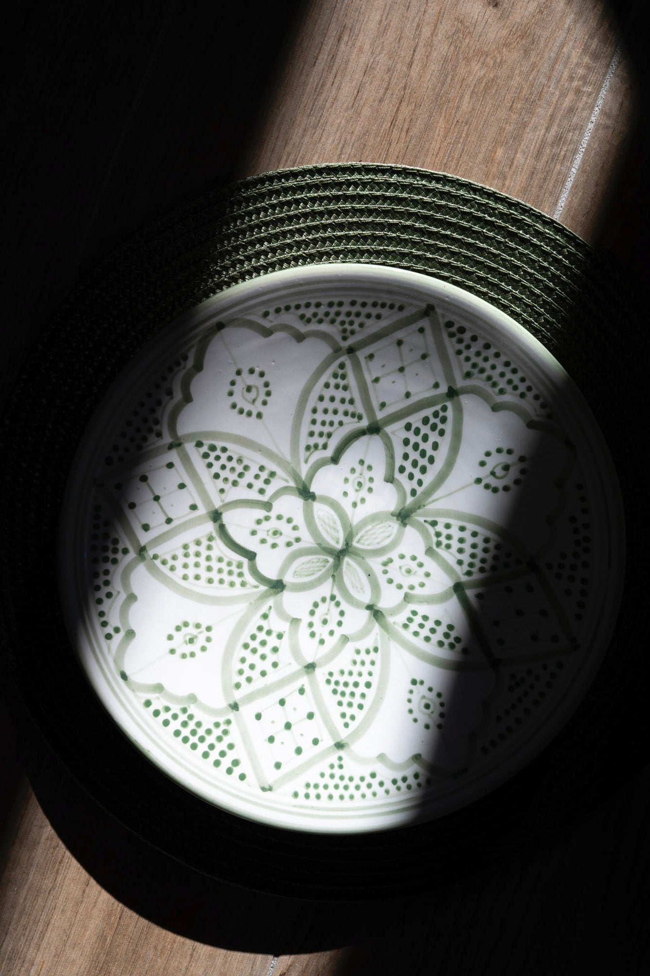 Tazrzit – Signature Table Set (3 Pieces) | Verde