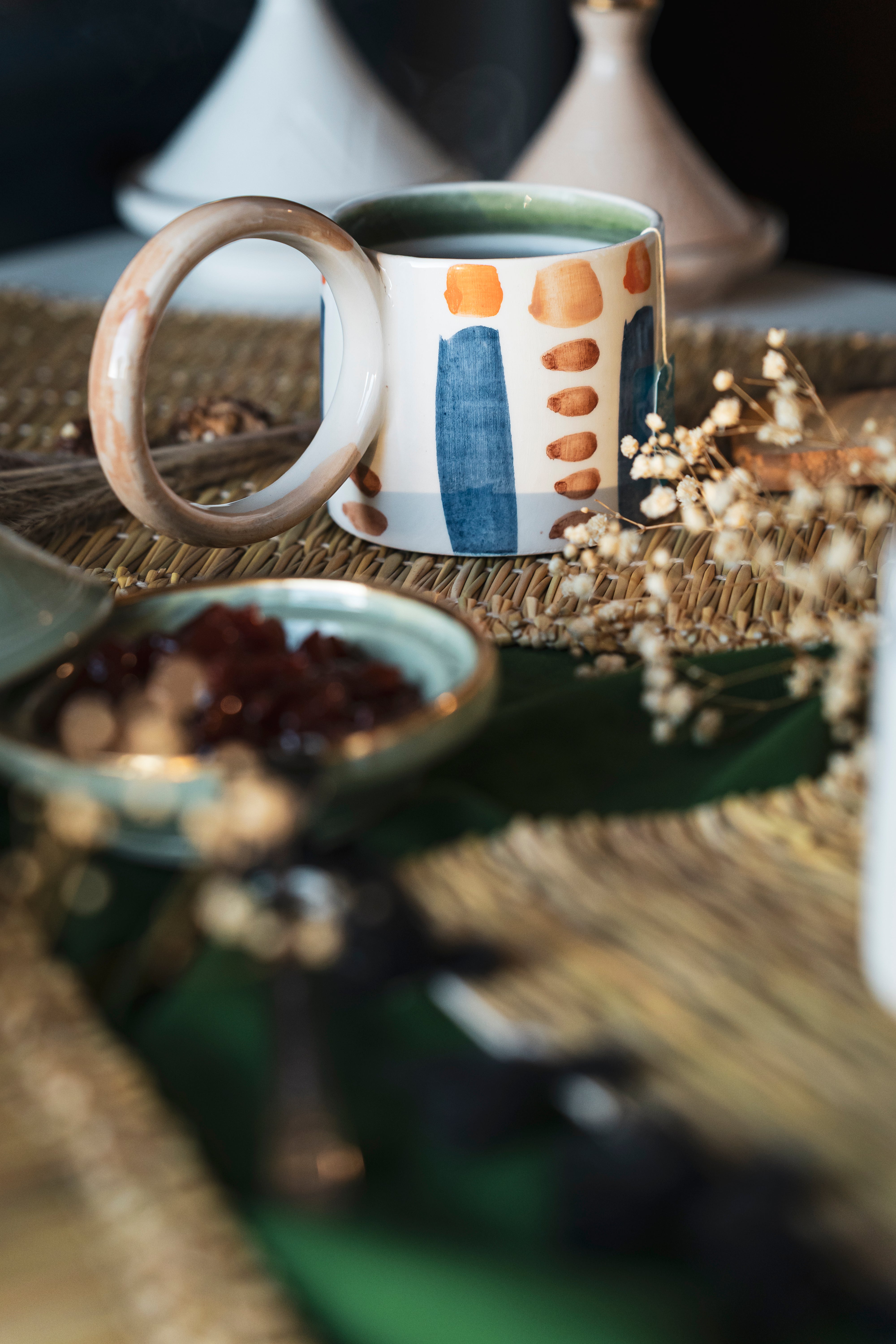 Collection Mogador - Ring Mug Mogador Spirit - Ocean Blue